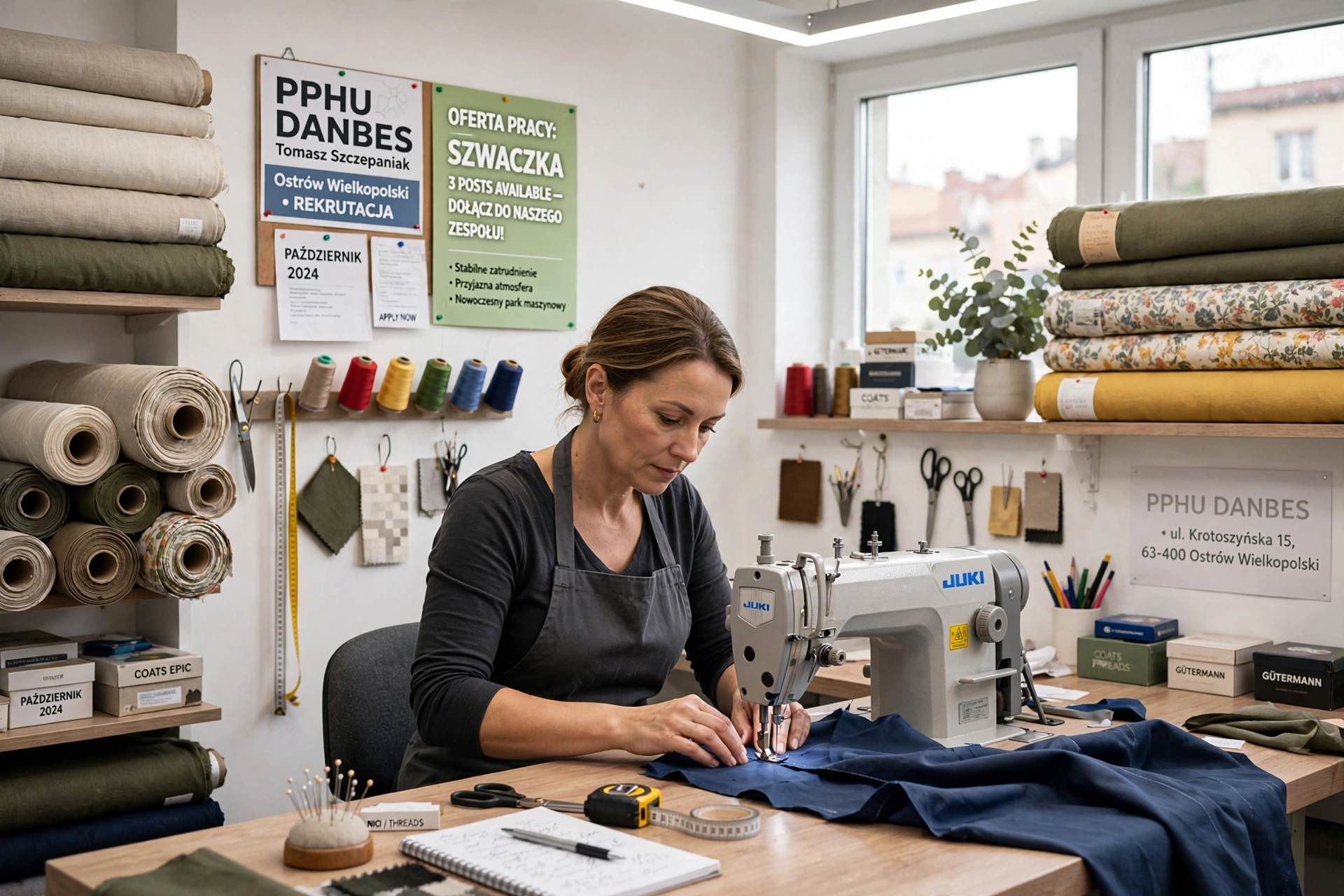 خياط (Tailor) في بولندا – شركة PPHU DANBES Tomasz Szczepaniak