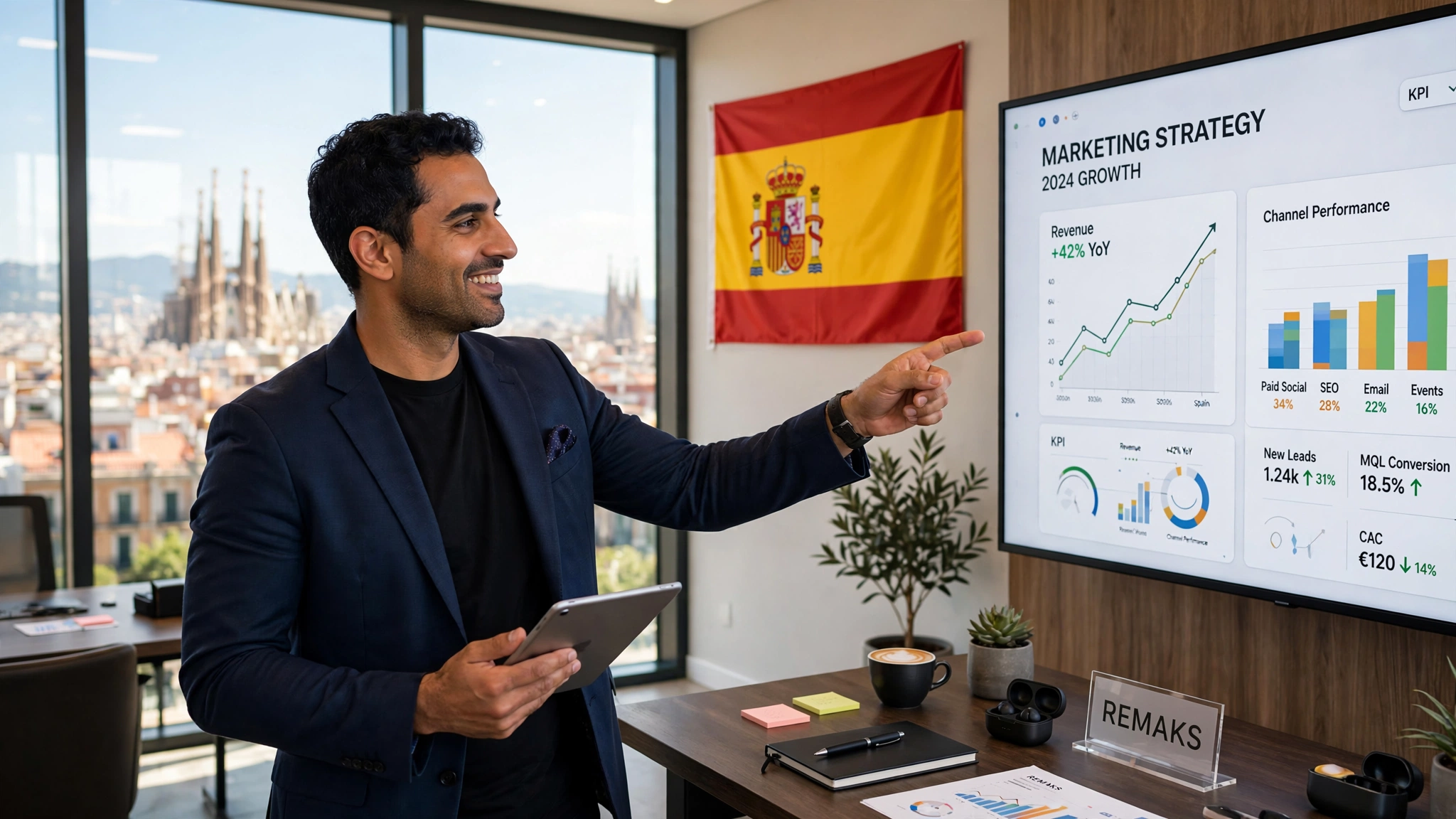 فرصة عمل في إسبانيا: مدير تسويق تنفيذي (Chief Marketing Officer)