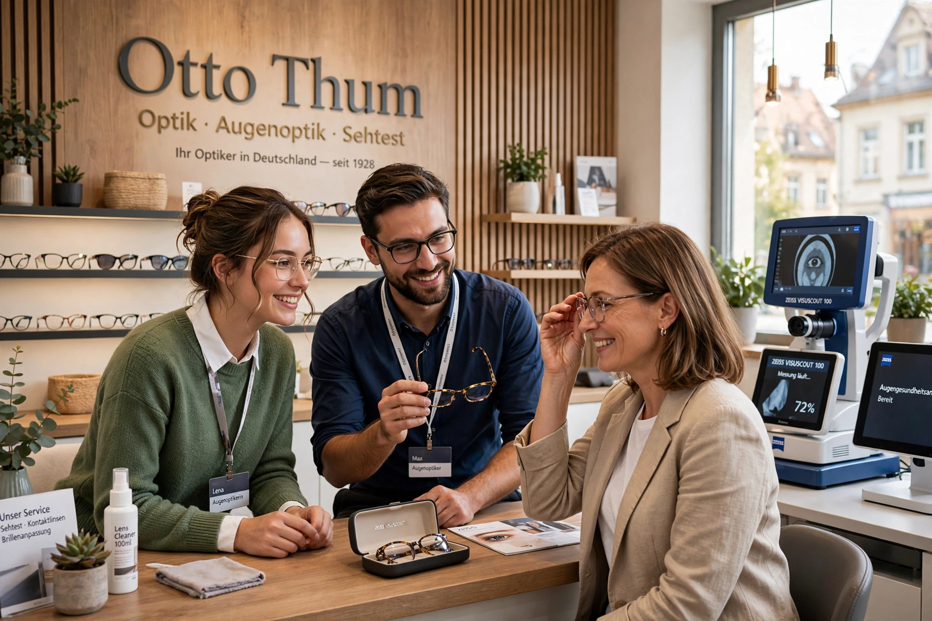 أخصائي نظارات (أخصائي بصريات) في ألمانيا – شركة Otto Thum