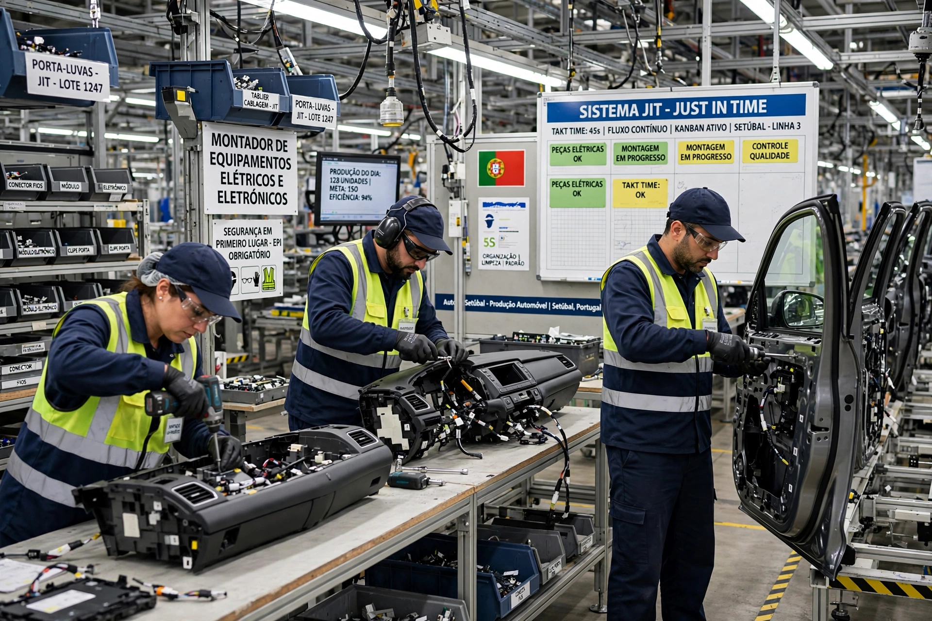 فرصة عمل في البرتغال: مجمع معدات كهربائية وإلكترونية (Electrical & Electronic Equipment Assembler)
